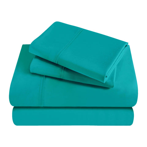 300 Thread Count Egyptian Cotton Sateen Bed Sheet Set