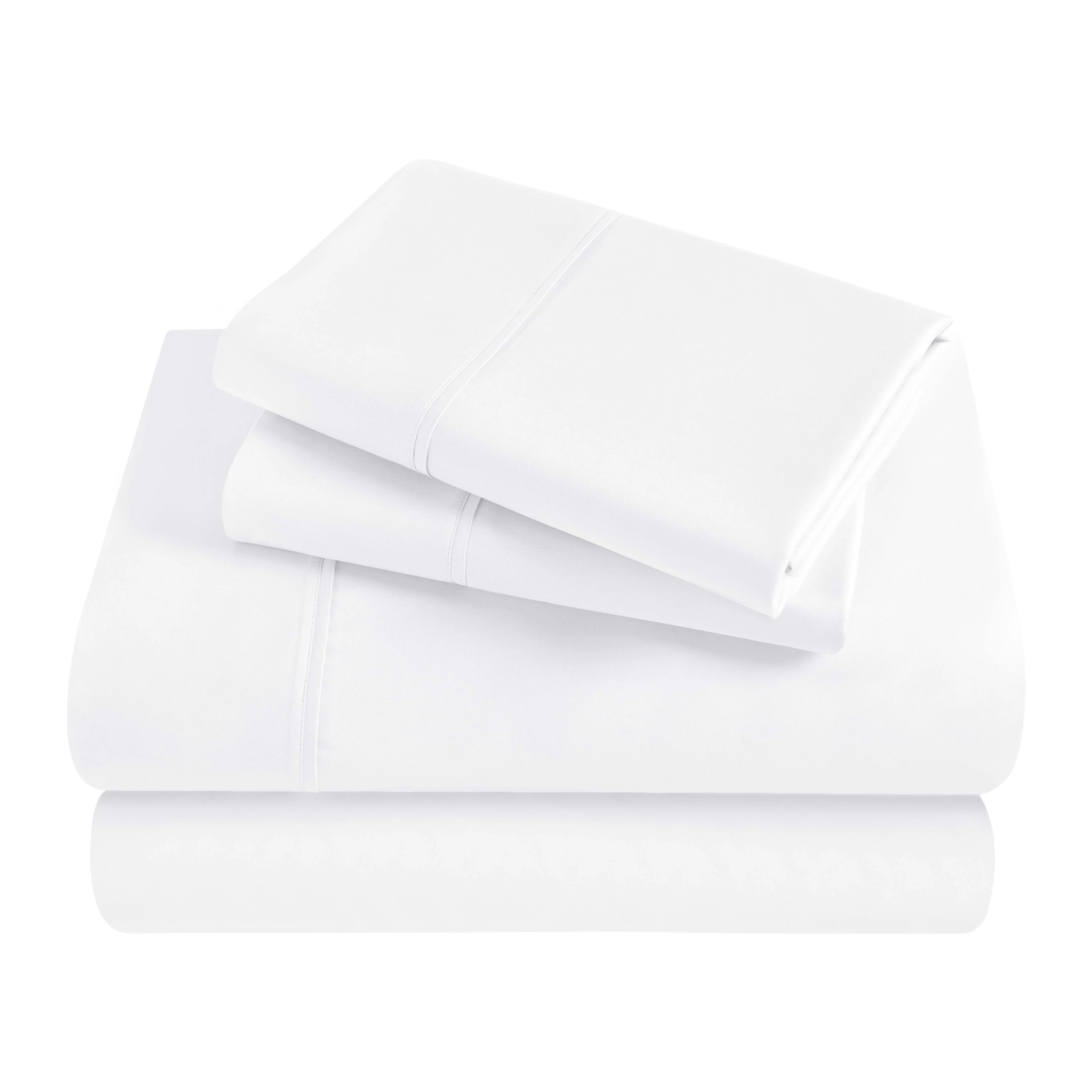 Egyptian Cotton 300 Thread Count Solid Deep Pocket Sheet Set