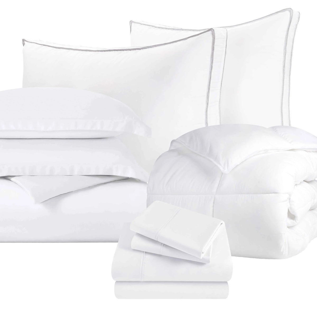 11-Piece Ultimate Comfort Move-In Bedding Bundle