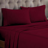 Egyptian Cotton 300 Thread Count Solid Deep Pocket Sheet Set