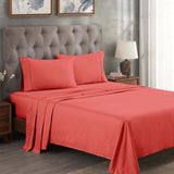 Egyptian Cotton 300 Thread Count Solid Deep Pocket Sheet Set