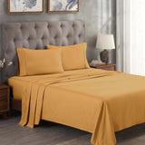 Egyptian Cotton 300 Thread Count Solid Deep Pocket Sheet Set