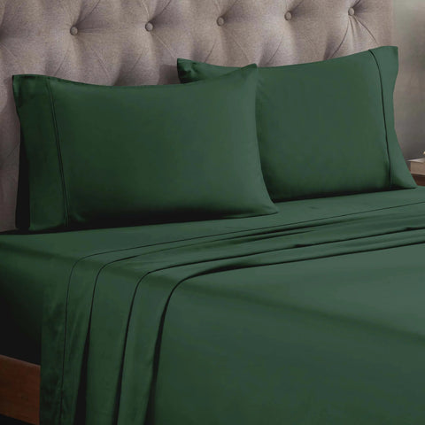 300 Thread Count Egyptian Cotton Sateen Bed Sheet Set