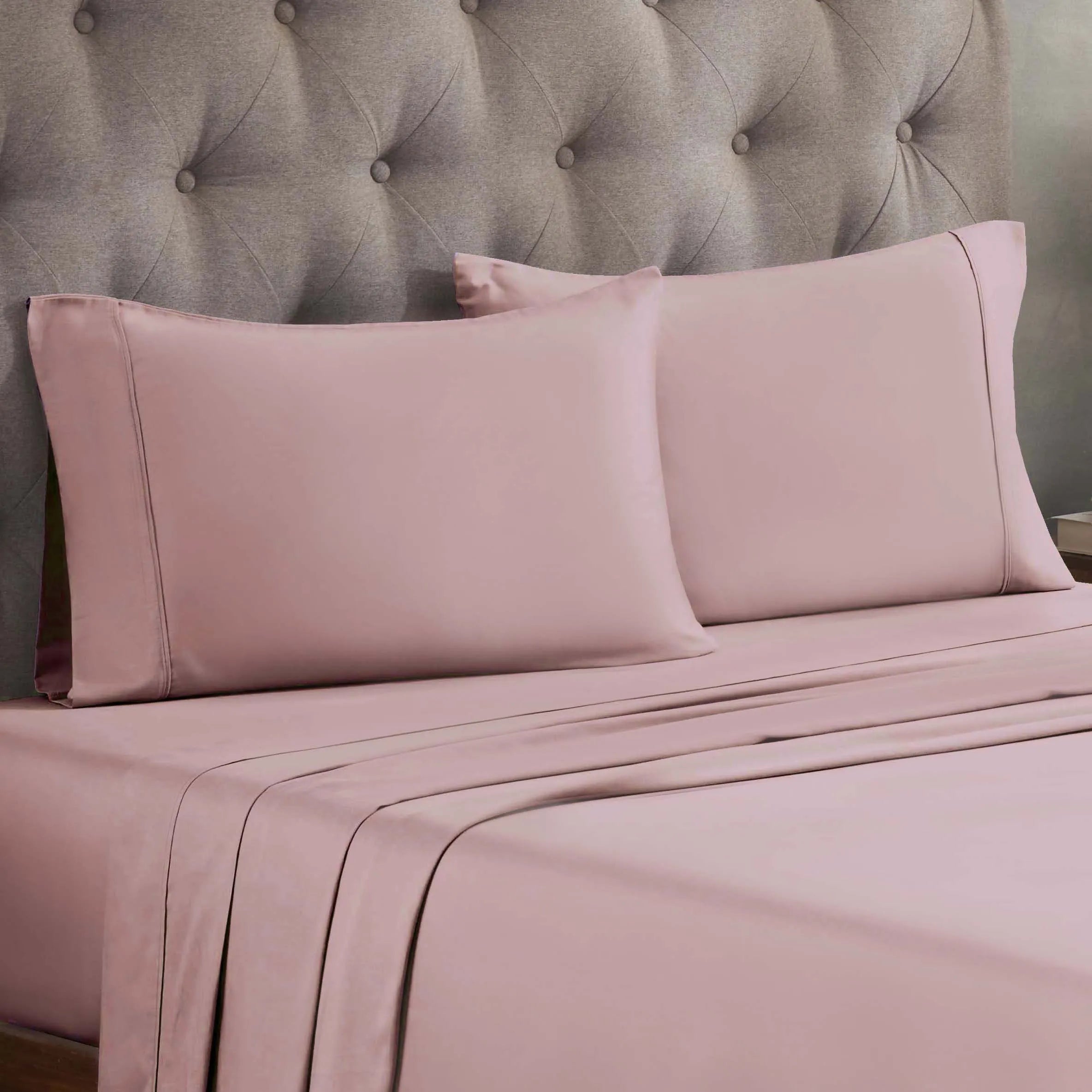 Egyptian Cotton 300 Thread Count Solid Deep Pocket Sheet Set