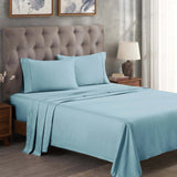Egyptian Cotton 300 Thread Count Solid Deep Pocket Sheet Set