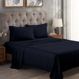 Egyptian Cotton 300 Thread Count Solid Deep Pocket Sheet Set