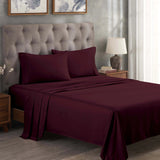 Egyptian Cotton 300 Thread Count Solid Deep Pocket Sheet Set