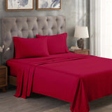 Egyptian Cotton 300 Thread Count Solid Deep Pocket Sheet Set
