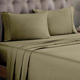 Egyptian Cotton 300 Thread Count Solid Deep Pocket Sheet Set