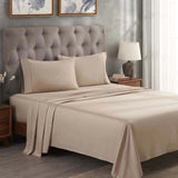 Egyptian Cotton 300 Thread Count Solid Deep Pocket Sheet Set