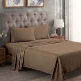 Egyptian Cotton 300 Thread Count Solid Deep Pocket Sheet Set