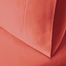 Egyptian Cotton 300 Thread Count Solid Luxury Pillowcases, Set of 2