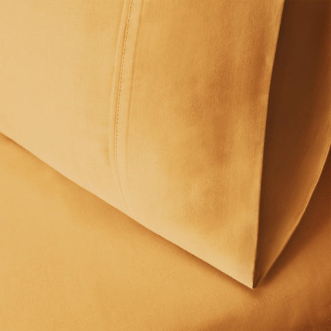 Egyptian Cotton 300 Thread Count Solid Bed Pillowcase Set