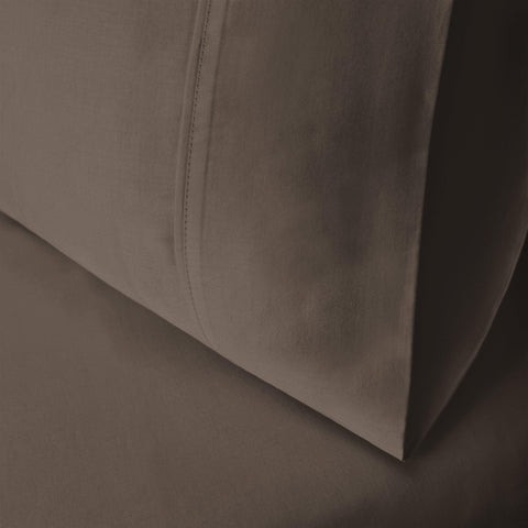 Egyptian Cotton 300 Thread Count Solid Bed Pillowcase Set