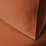 Egyptian Cotton 300 Thread Count Solid Luxury Pillowcases, Set of 2
