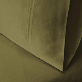 Egyptian Cotton 300 Thread Count Solid Luxury Pillowcases, Set of 2