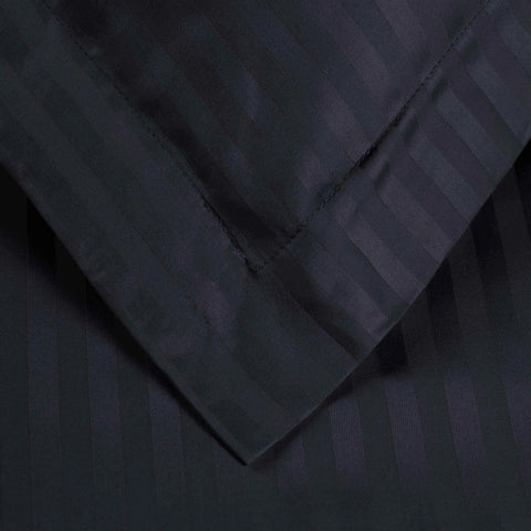 Egyptian Cotton 300 Thread Count Stripe Duvet Cover