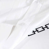 Chain Links Cotton Embroidered 3 Piece Duvet Cover Set