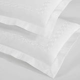 Chain Links Cotton Embroidered 3 Piece Duvet Cover Set