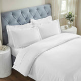 Chain Links Cotton Embroidered 3 Piece Duvet Cover Set
