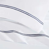 Fieldstone Cotton Two-Line Embroidered Deep Pocket Bed Sheet Set