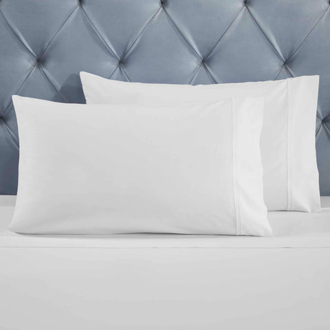 100% Cotton Bed Sheet Set Two-Line Embroidered Deep Pocket Fieldstone