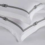 100% Cotton Gold Embroidered Duvet Cover Set