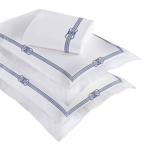 Moonlawn Cotton Gold Embroidered 3 Piece Duvet Cover Set