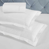 Moonlawn Cotton Gold Embroidered 3 Piece Duvet Cover Set