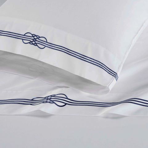 100% Cotton Bed Sheet Set Gold Embroidered Deep Pocket Moonlawn