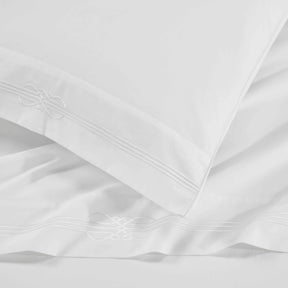Moonlawn Cotton Gold Embroidered Deep Pocket Bed Sheet Set