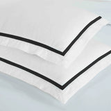 Riverton Cotton Cross-Stitch Embroidered 3 Piece Duvet Cover Set