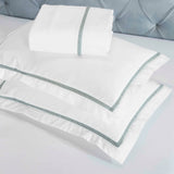 100% Cotton Cross-Stitch Embroidered Duvet Cover Set