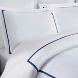 Riverton Cotton Cross-Stitch Embroidered 3 Piece Duvet Cover Set