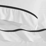 100% Cotton Bed Sheet Set Cross-Stitch Embroidered Deep Pocket Riverton