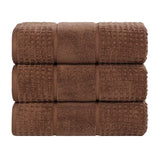 Napa Zero-Twist Cotton Waffle Towel Set 3 Piece