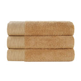 Rayon from Bamboo Eco-Friendly Fluffy Soft Solid Bath Towel Set of 3