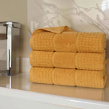 Napa Zero-Twist Cotton Waffle Towel Set 3 Piece