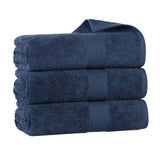 Oregon Organic Cotton Medium Weight Solid Bath Towel, Set of 3