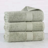 Oregon Organic Cotton Medium Weight Solid Bath Towel, Set of 3