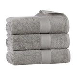 Oregon Organic Cotton Medium Weight Solid Bath Towel, Set of 3