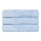 Rayon from Bamboo Eco-Friendly Fluffy Soft Solid Bath Towel Set of 3
