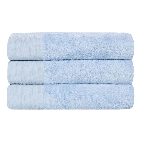 Rayon from Bamboo Eco-Friendly Fluffy Soft Solid Bath Towel Set of 3