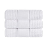 Napa Zero-Twist Cotton Waffle Towel Set 3 Piece