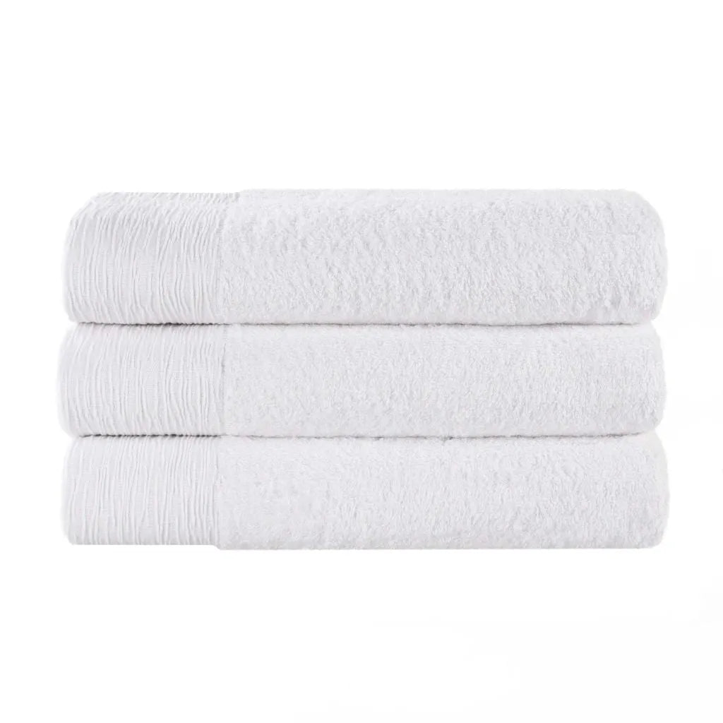 Rayon from Bamboo Eco-Friendly Fluffy Soft Solid Bath Towel Set of 3