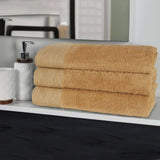 Rayon from Bamboo Eco-Friendly Fluffy Soft Solid Bath Towel Set of 3