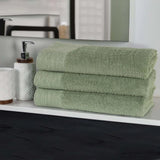 Rayon from Bamboo Eco-Friendly Fluffy Soft Solid Bath Towel Set of 3
