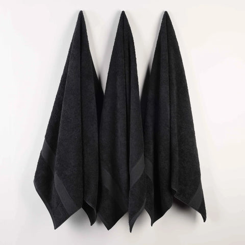 Oregon Organic Cotton Medium Weight Solid Bath Towel, Set of 3