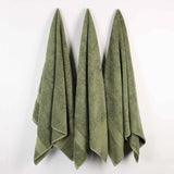 Oregon Organic Cotton Medium Weight Solid Bath Towel, Set of 3