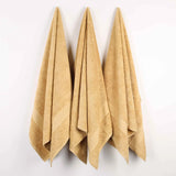 Oregon Organic Cotton Medium Weight Solid Bath Towel, Set of 3